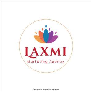 Laxmi Marketing Agency Logo by PJ